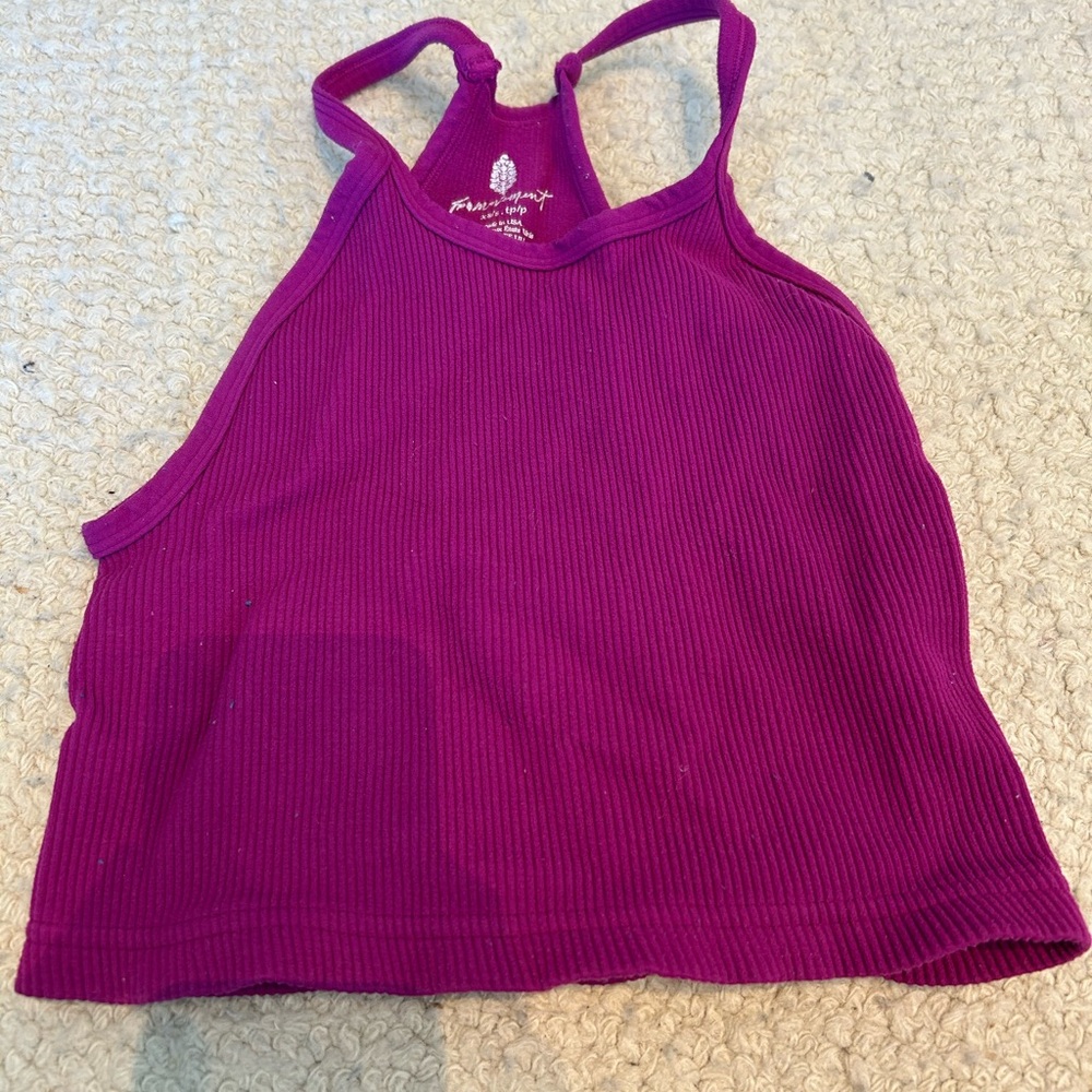 FP Movement by Free People Magenta Tank Top